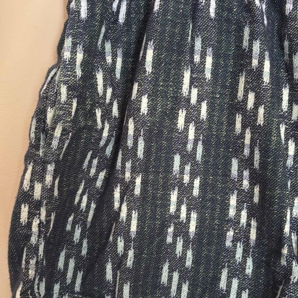 Aerie Jacquard High Waisted Short Green and Gray Drawstring Women’s Shorts XL - Picture 8 of 14
